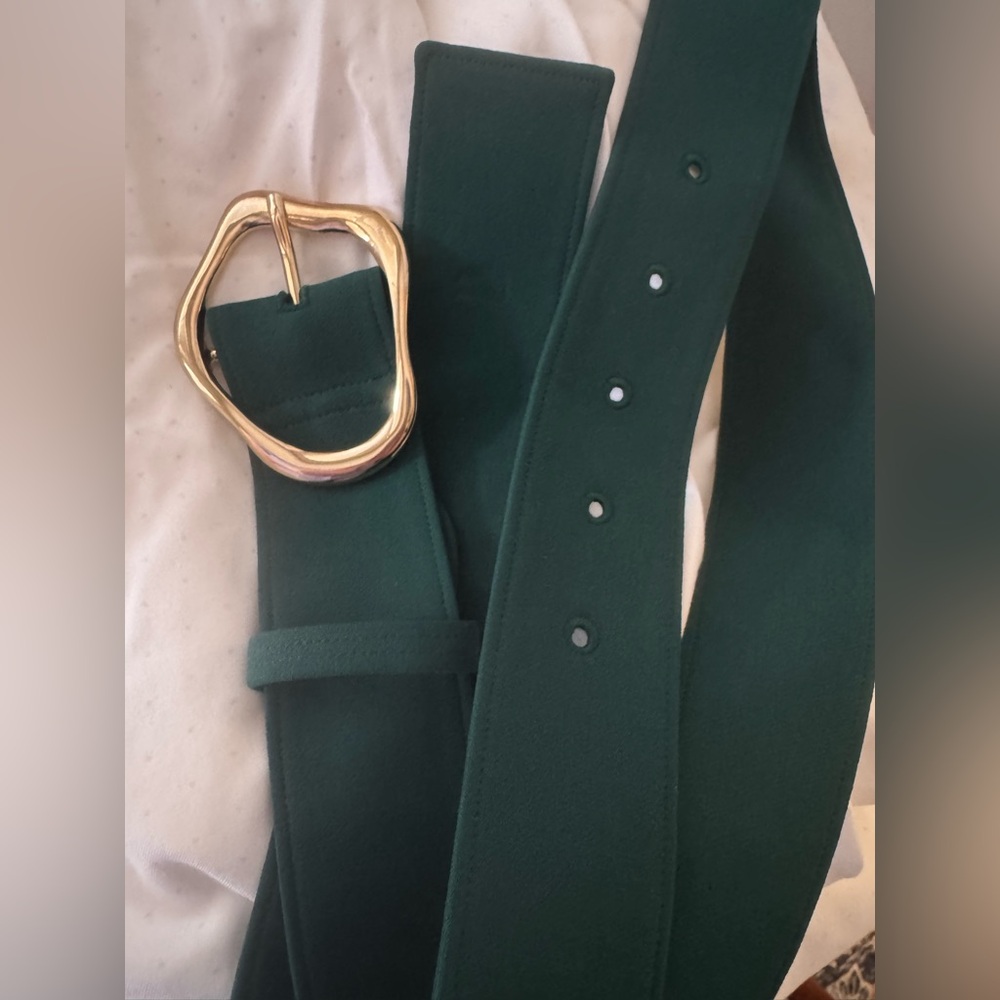 Lafayette 148 New York Teal Long Sleeve Dress - Picture 9 of 16
